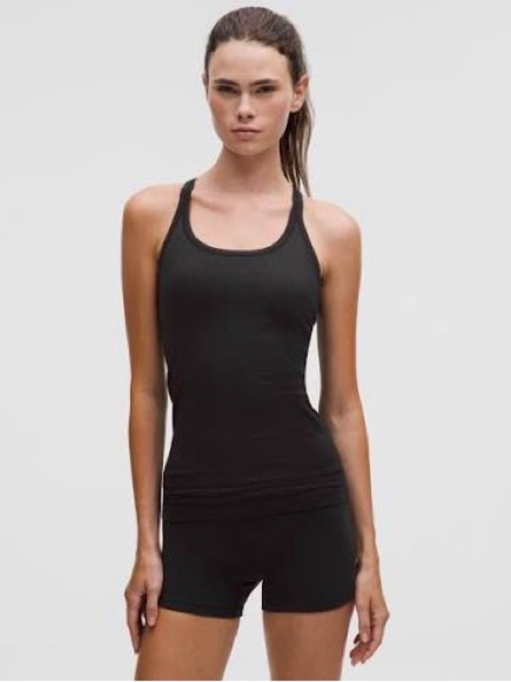 lululemon athletica Rose Colored Ribbed Racerback Tank Top - Picture 4 of 6